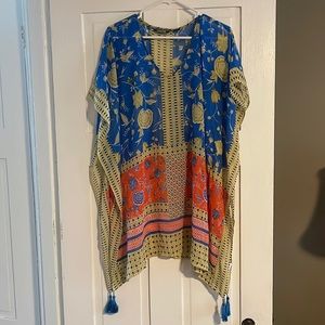 Colorful beach coverup